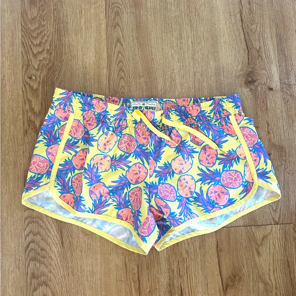 Tipsy Elves Pineapple shorts